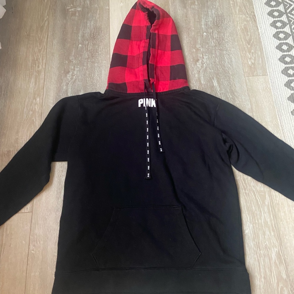 Pink hoodie